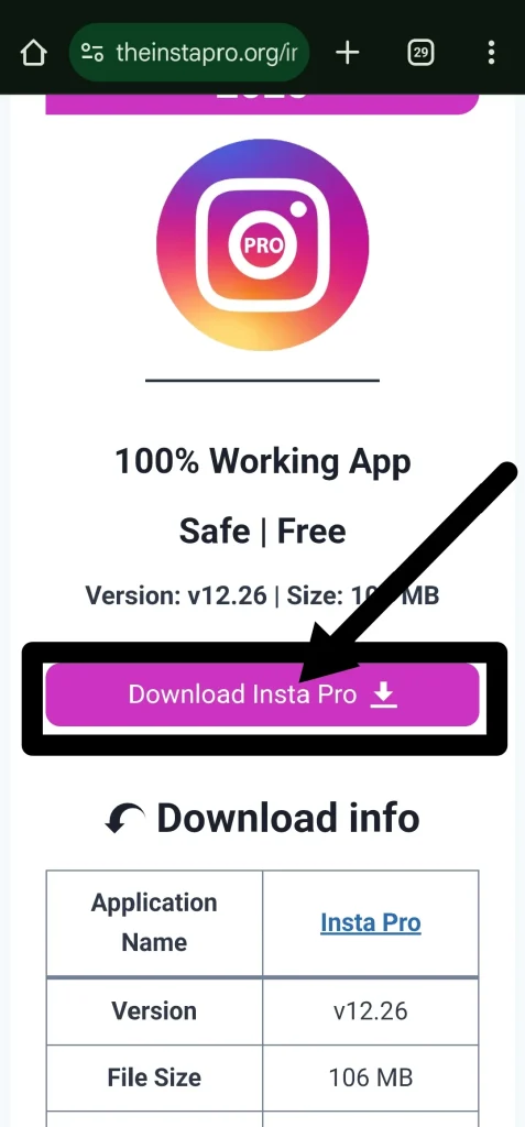 insta pro